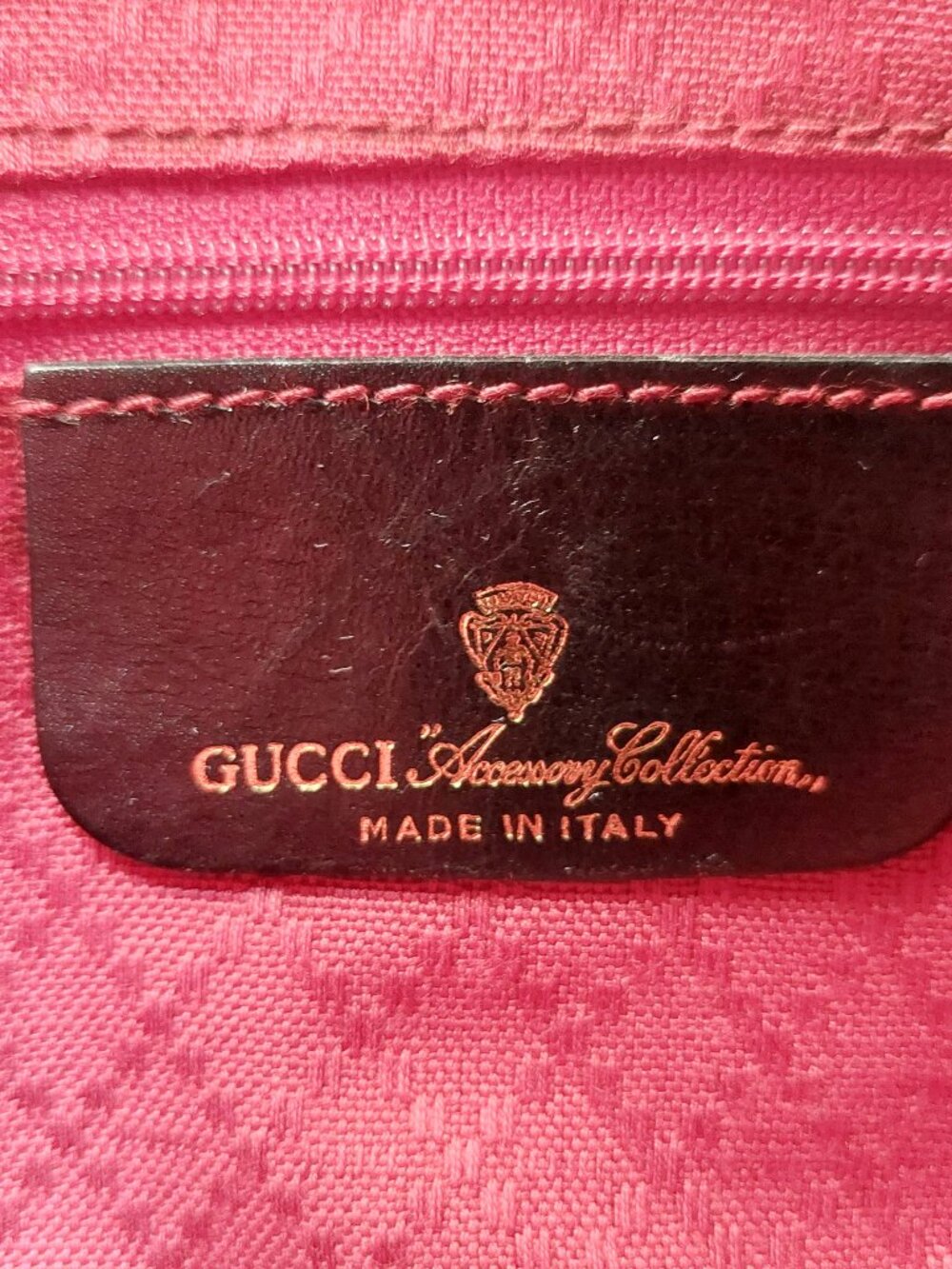 Vintage Gucci Black GG Jacquard Woven Textile Sherry Line Crossbody Bag PRISTINE - Picture 5 of 16